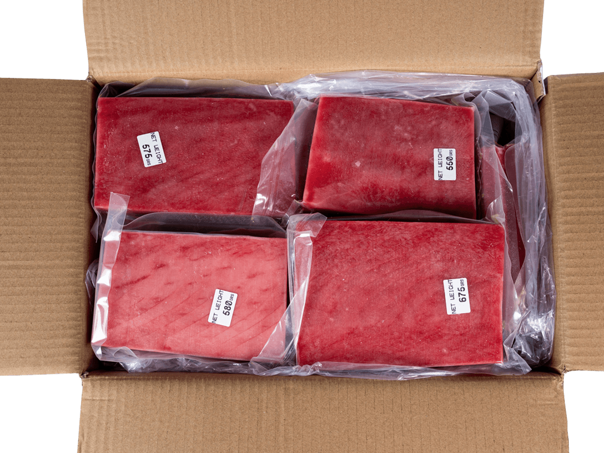 Тунец филе Yellowfin с/м филе AAA 500-800г, Вьетнам