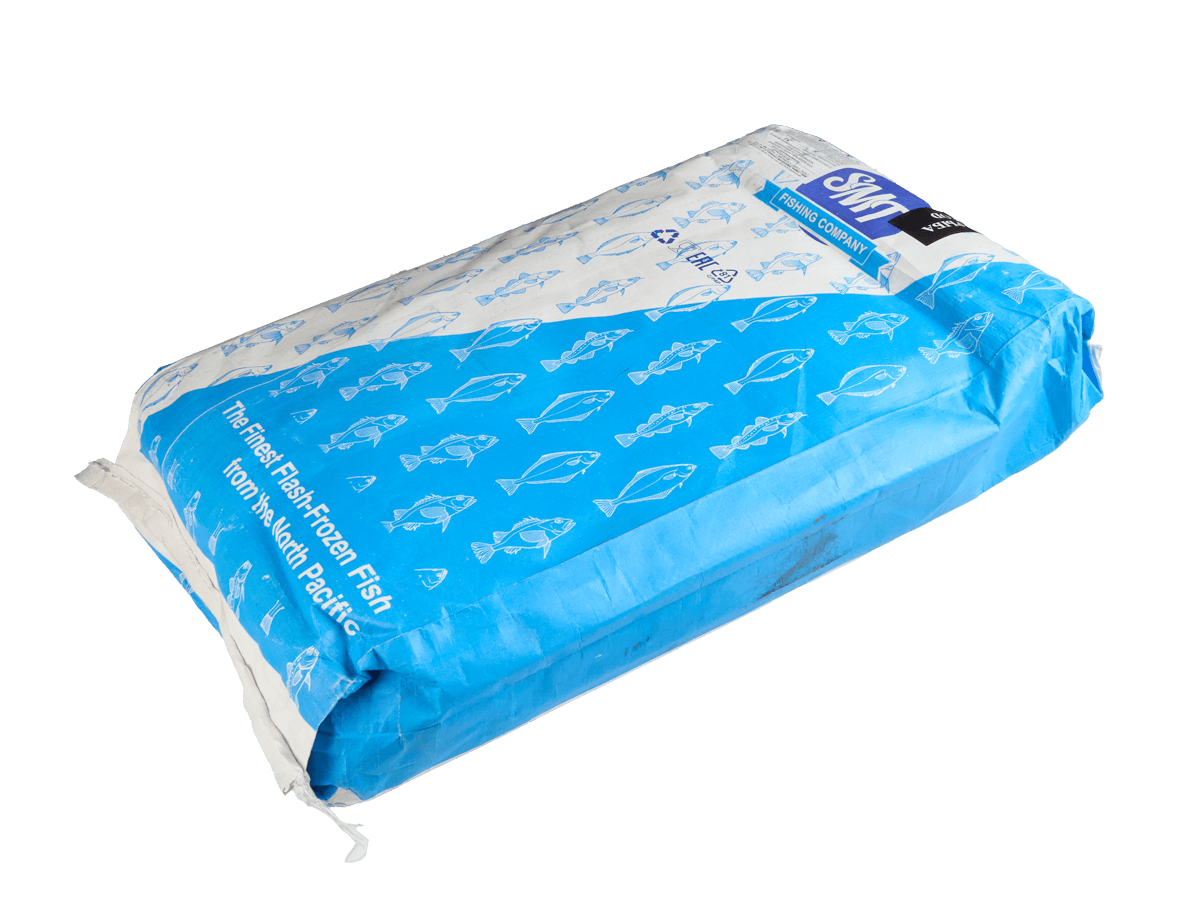 Треска черная с/м тушка б/г  1-2кг