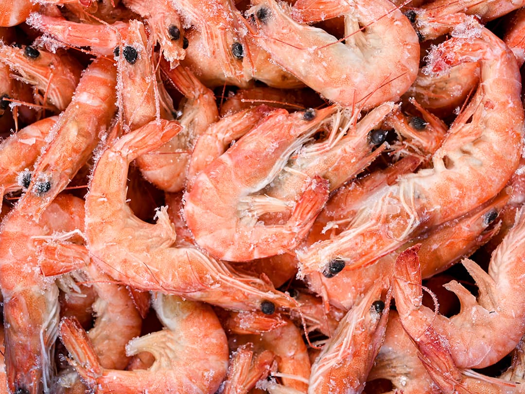 Креветка ваннамей в/м с/г в панц. 70/80, IQF 10 кг., Индия