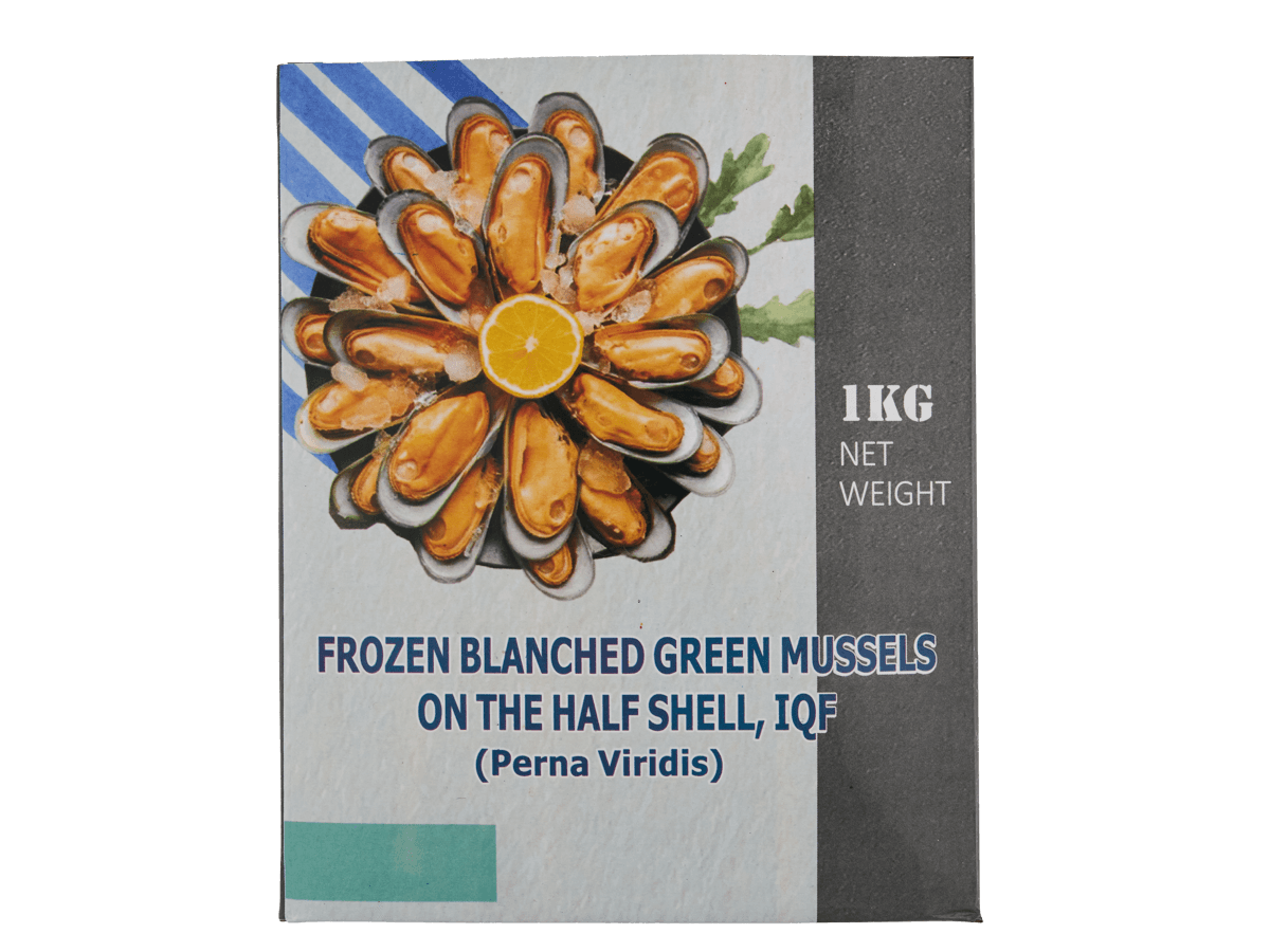 Мидии зеленые 60/80