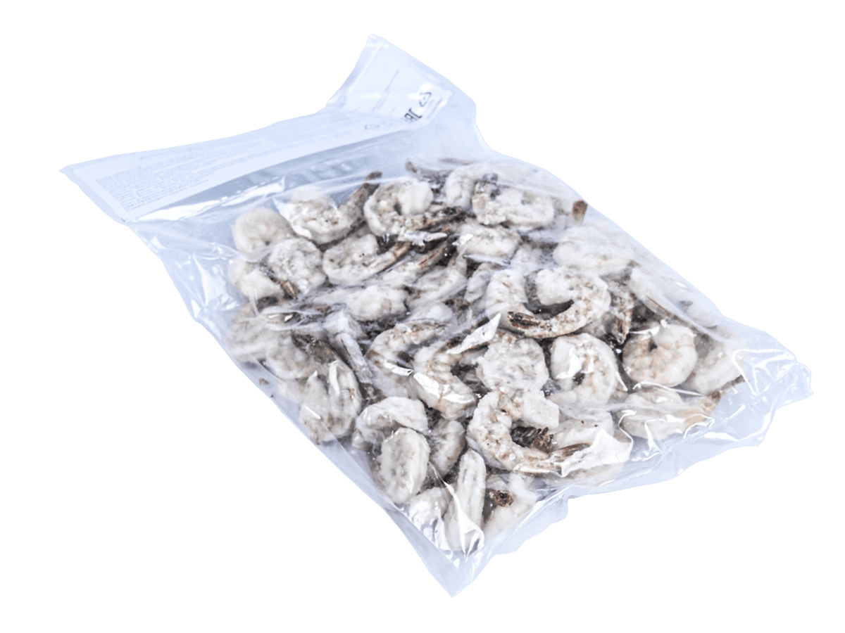 Креветка ваннамей с/м очищ. с хв. 31/40, IQF 1кг, Индия