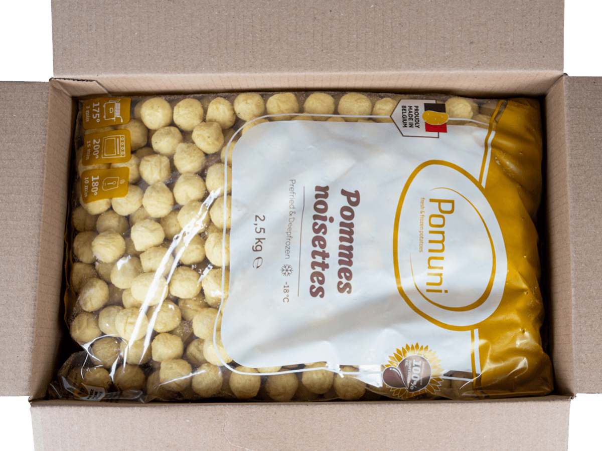 Картофельные шарики в панировке,Бельгия