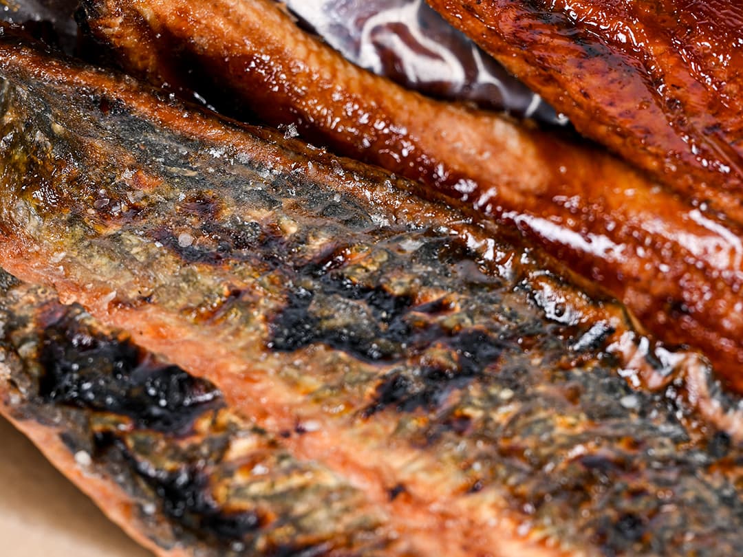 Угорь жареный филе 450-570г в тех соусе, Китай