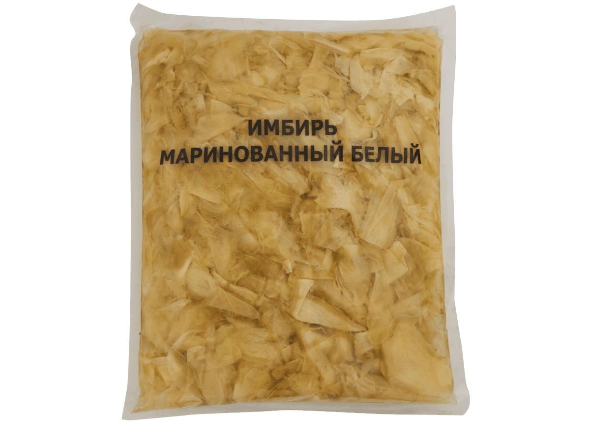 Имбирь маринованный белый 1,4кг, Китай