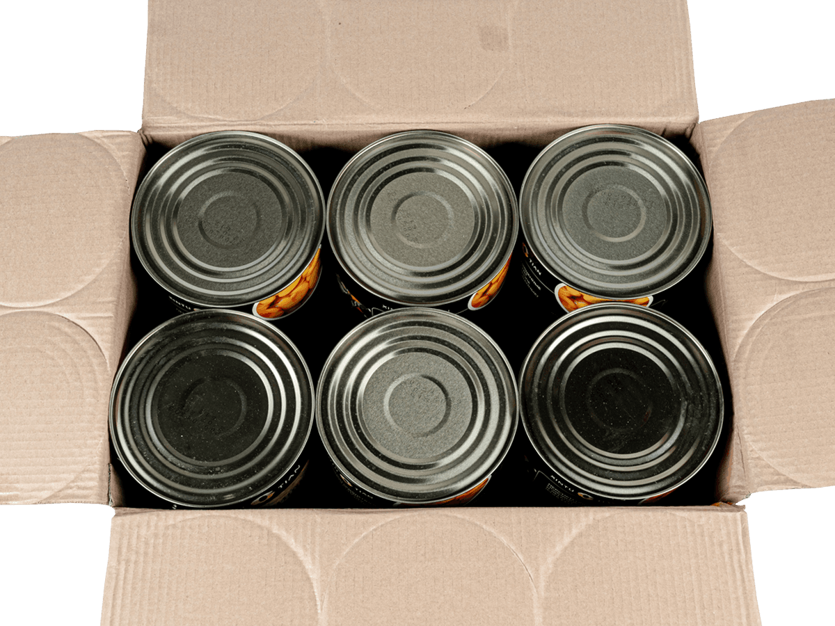 Персики половинки 3кг, Китай