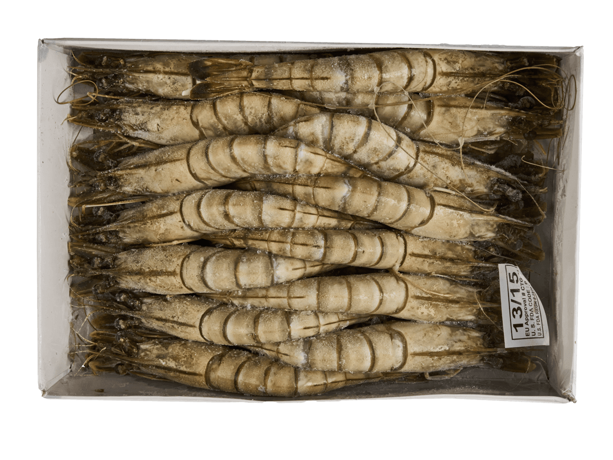 Креветка черная тигровая с/м с/г 13/15 semi-IQF, Бангладеш