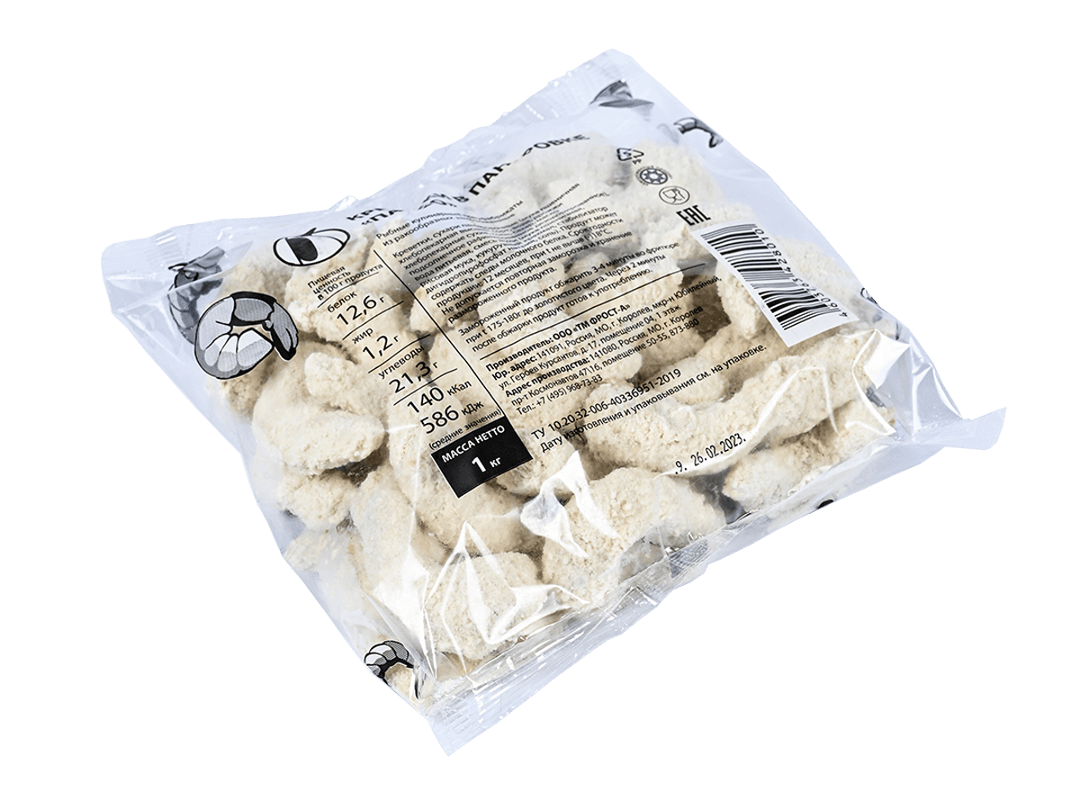 Креветка в панировке панко, Фрост-А, Россия