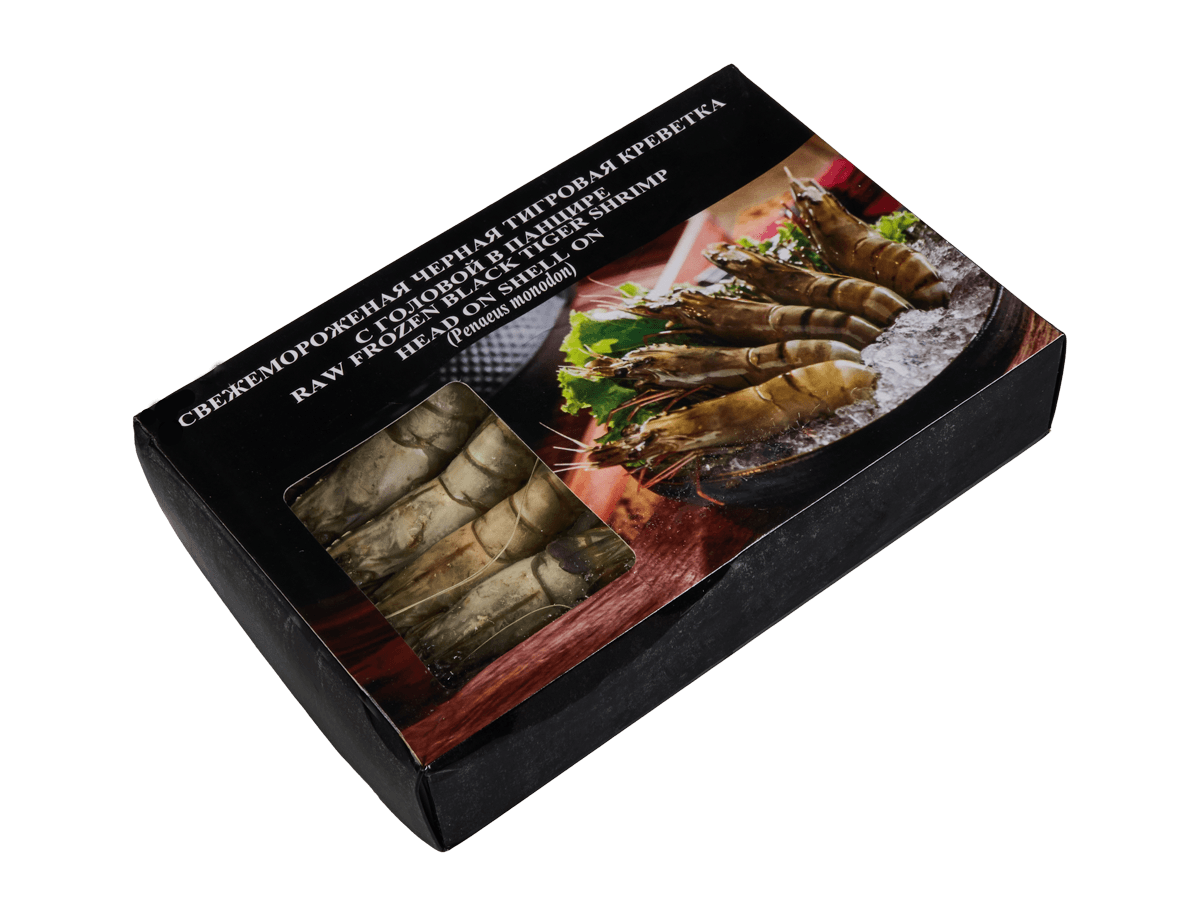 Креветка черная тигровая с/м с/г 13/15 semi-IQF, Бангладеш