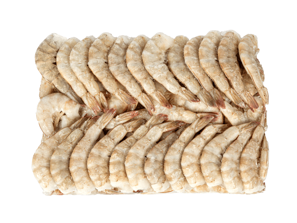 Креветка ваннамей с/м б/г в панц. 16/20, бл. 1,8кг, 2 кат., Индия