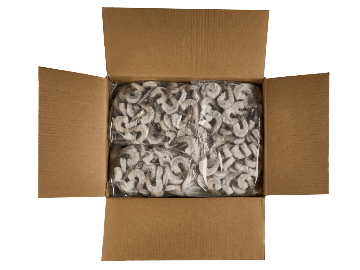 Креветка ваннамей с/м очищ. с хв., 41/45, IQF 1кг., Вьетнам