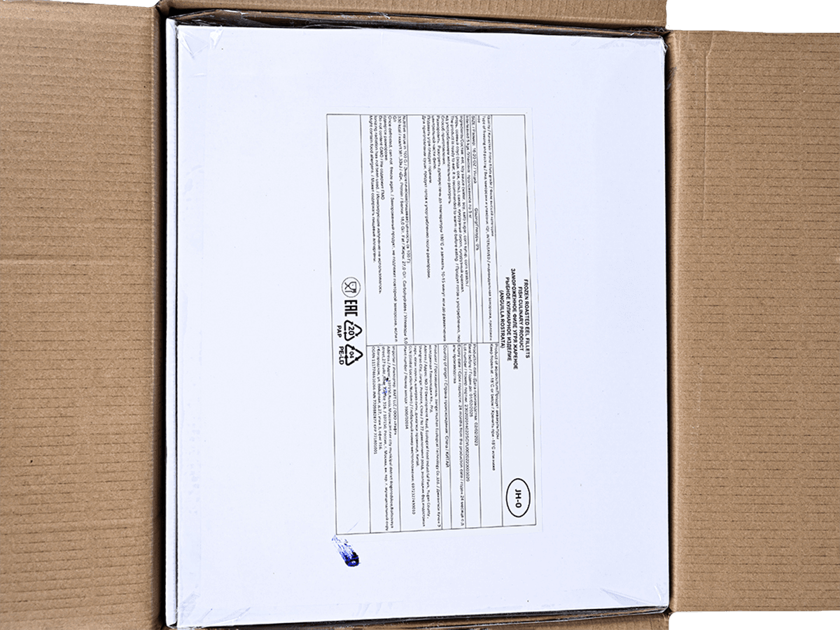 Угорь жареный филе 450-570г в тех соусе, Китай