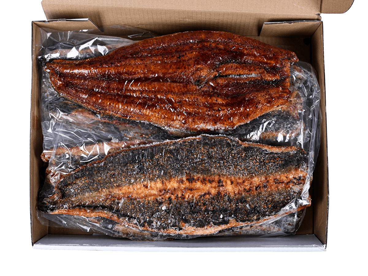 Угорь жареный филе 530-710г в тех соусе, Китай