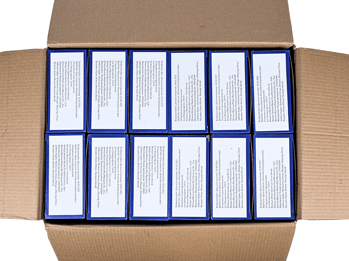 Мидии голубые 30/40