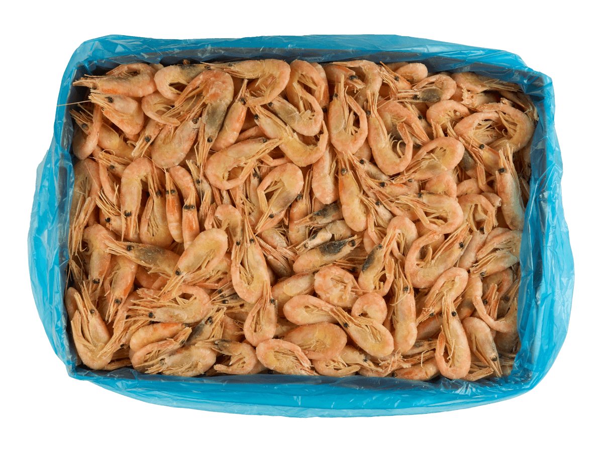 Креветка северная в/м в панцире 120/150, IQF