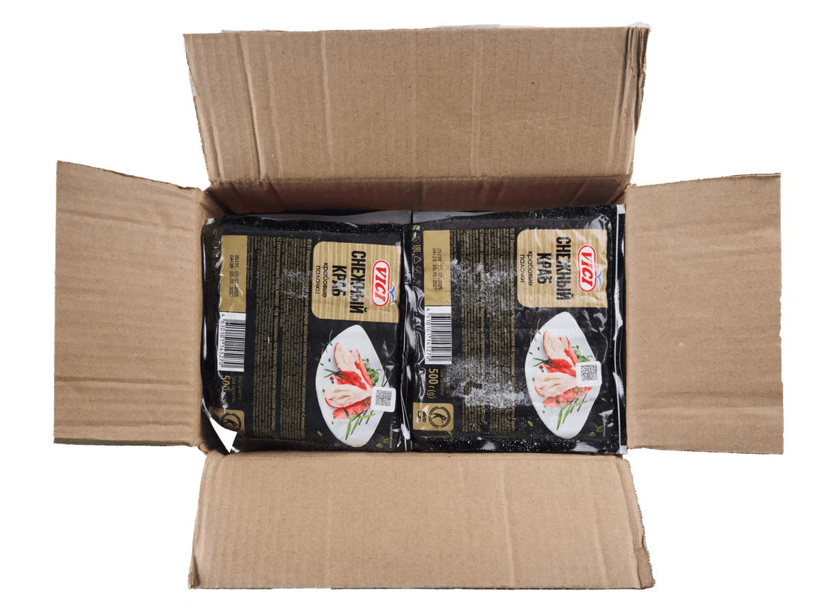 Палочки крабовые Снежный краб 500г, VICI, Россия