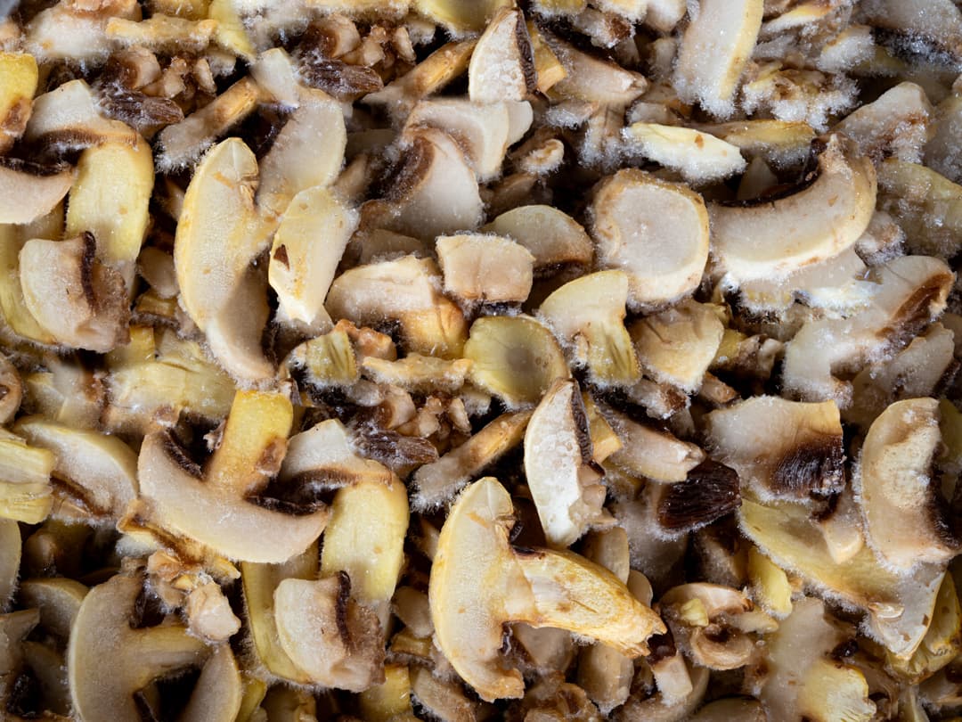 Шампиньоны резанные с/м 10 кг, Россия