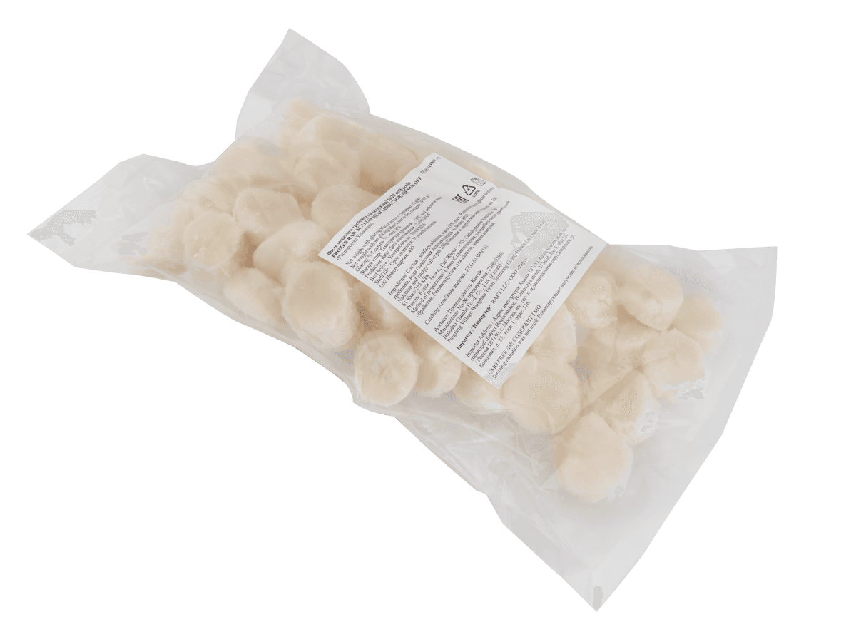 Морской гребешок с/м 10/20 ECONOMY+ S IQF 8%