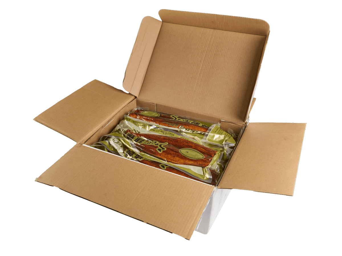 Угорь жареный филе 450-570г 15% соуса, Китай