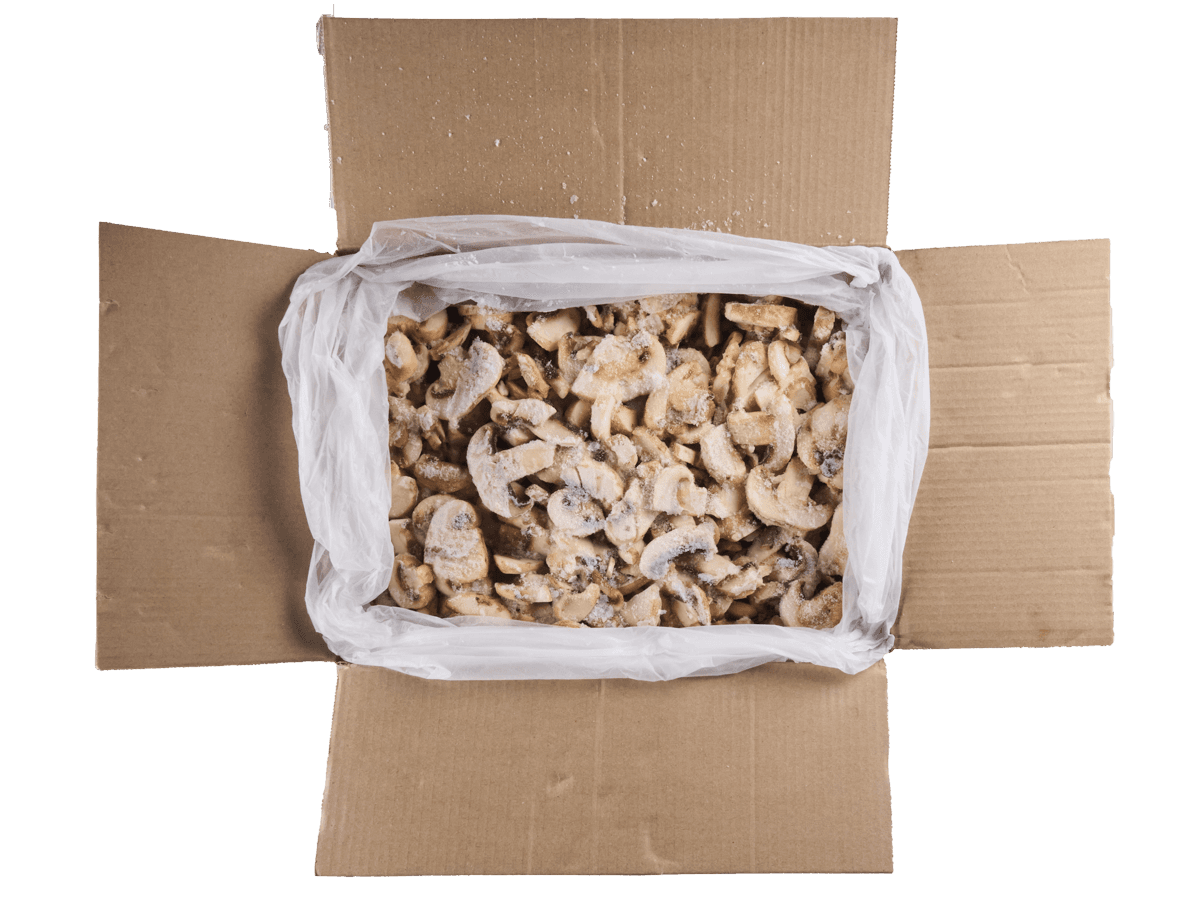 Шампиньоны резанные с/м 10 кг, Беларусь