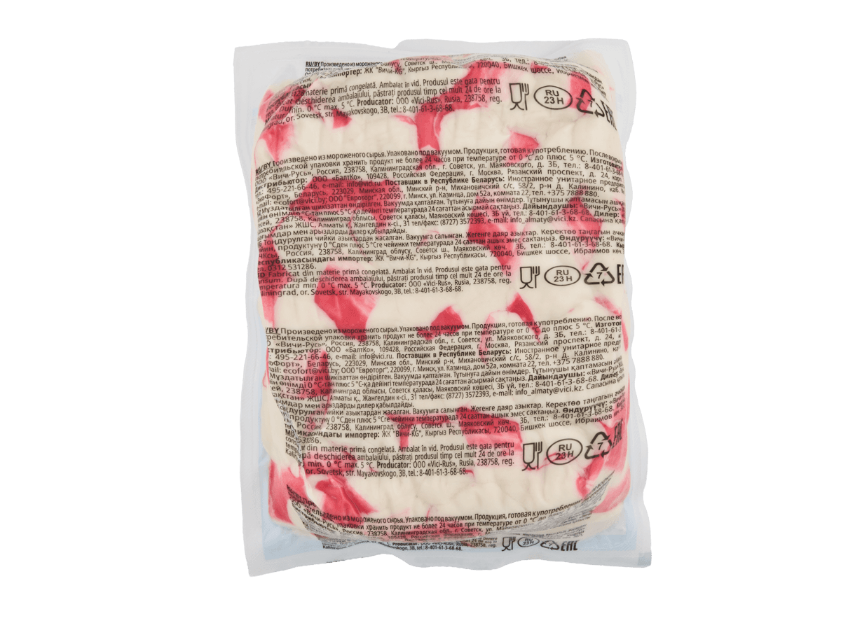 Мясо крабовое Эконом Маркет 500г, Санта-Бремор, Беларусь