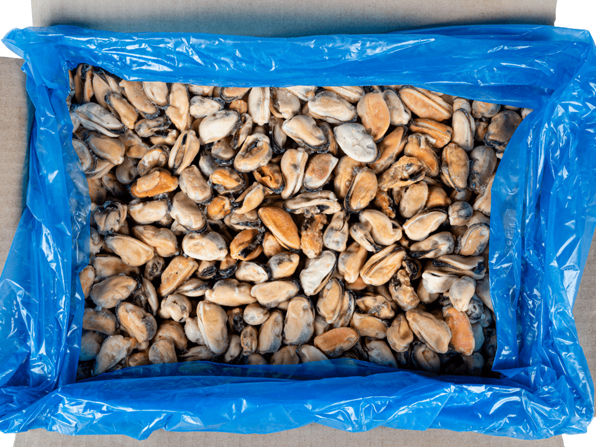 Мидии мясо в/м 200-300, Чили