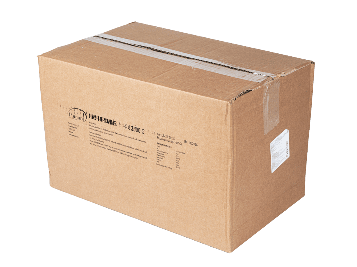 Картофельные хаш брауны треугольные, Бельгия