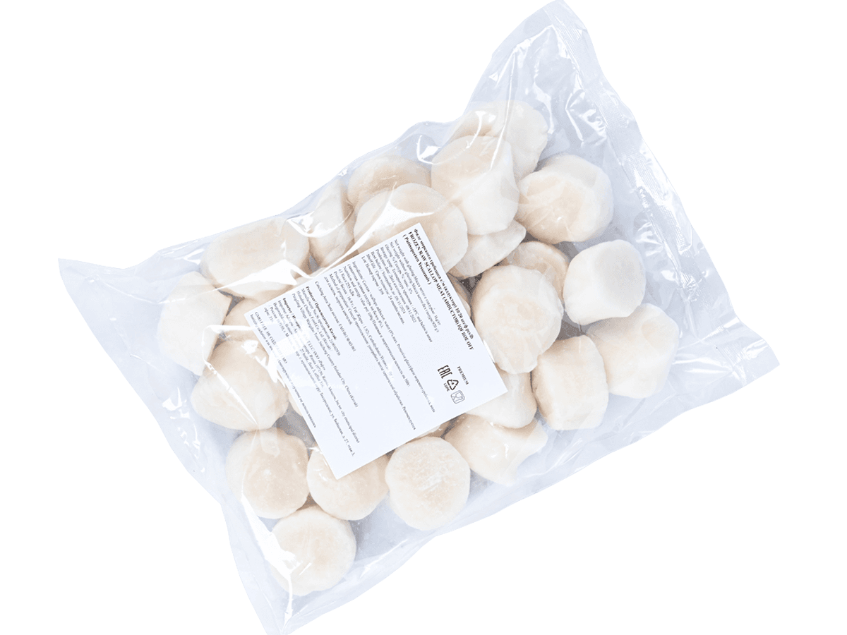 Морской гребешок с/м 10/20 PREMIUM IQF 8%