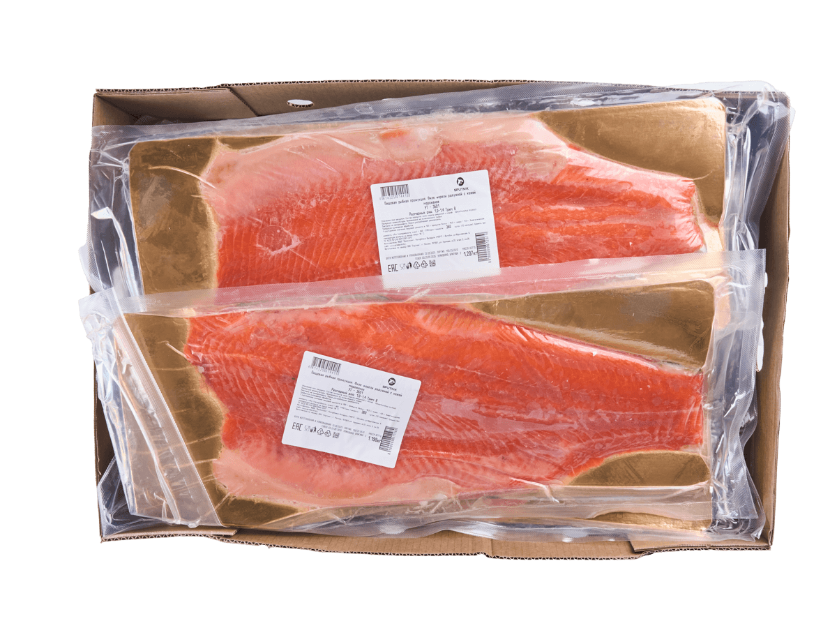 Форель сл/с филе Trim B 1,2-1,6кг