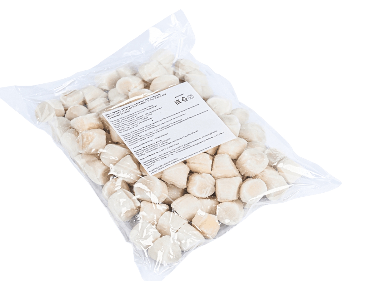 Морской гребешок с/м 10/20 ECONOMY IQF 8%