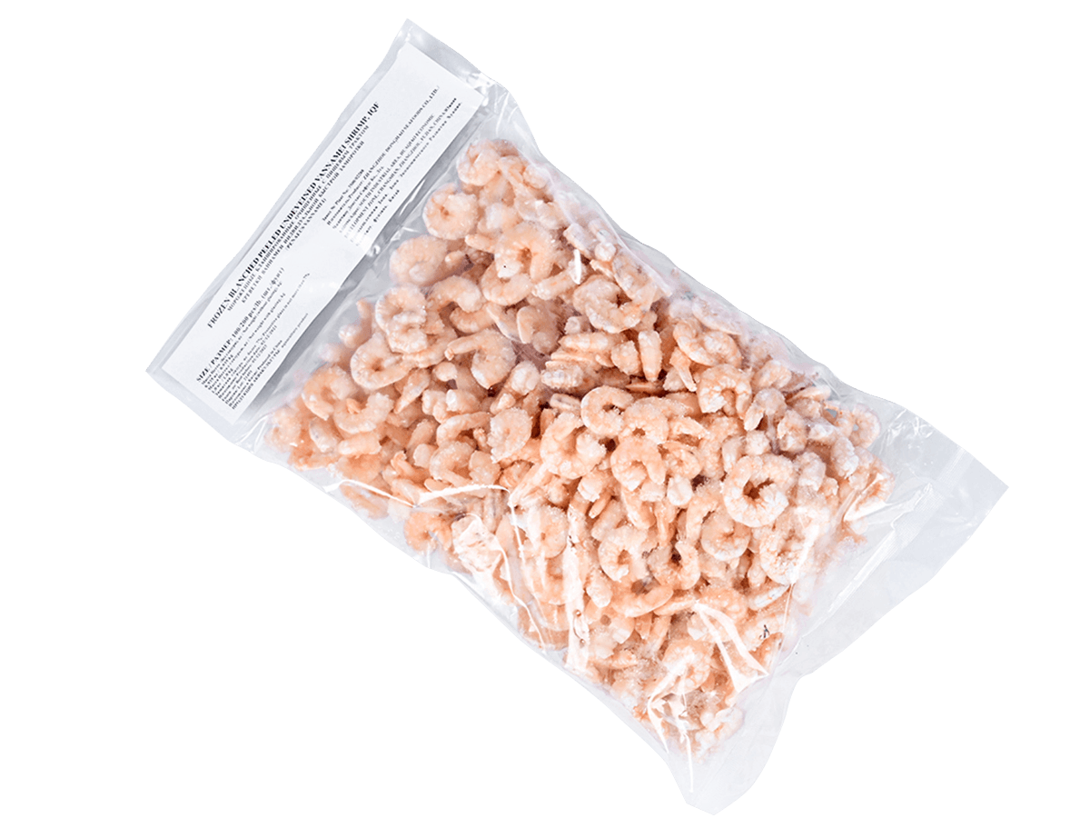 Креветка ваннамей бланш. очищ. с веной 100/200, IQF 1кг 