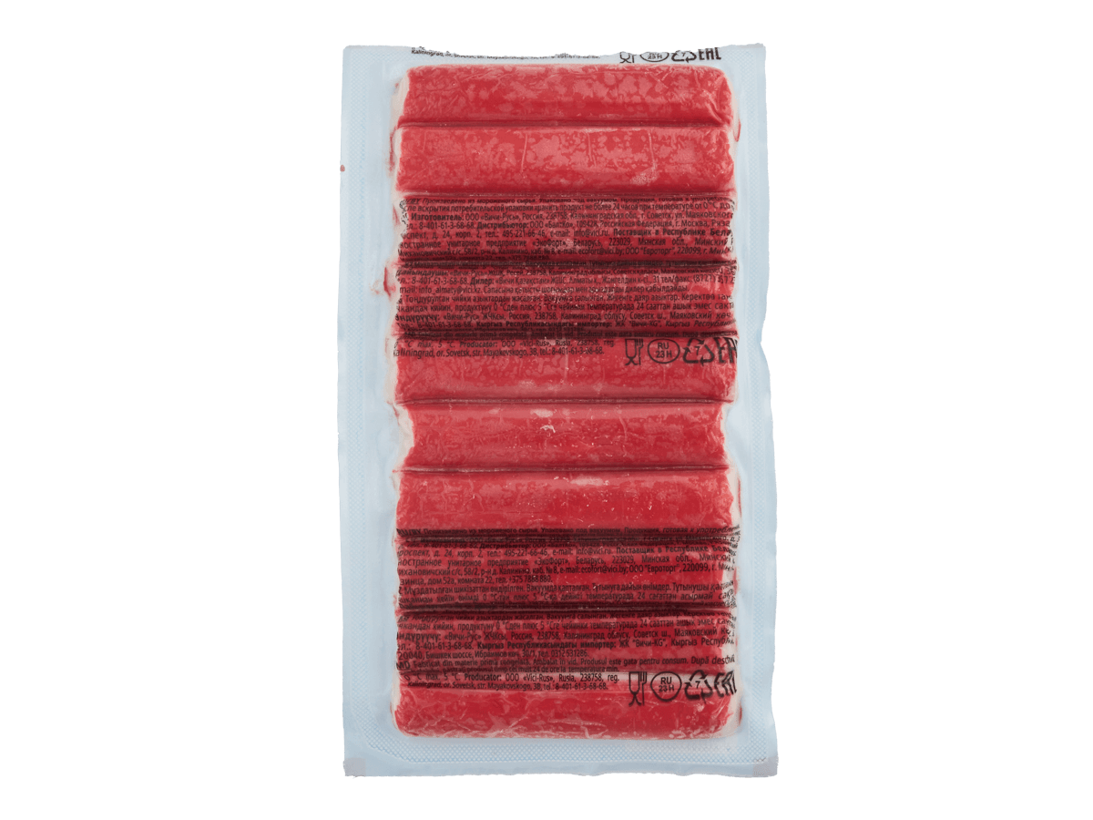 Палочки крабовые Халяль 200г, Vici, Россия