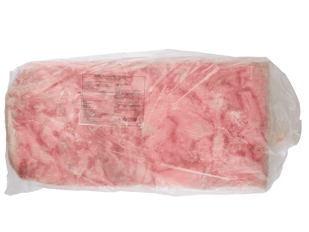 Тунец филе Yellowfin с/м обрезь  