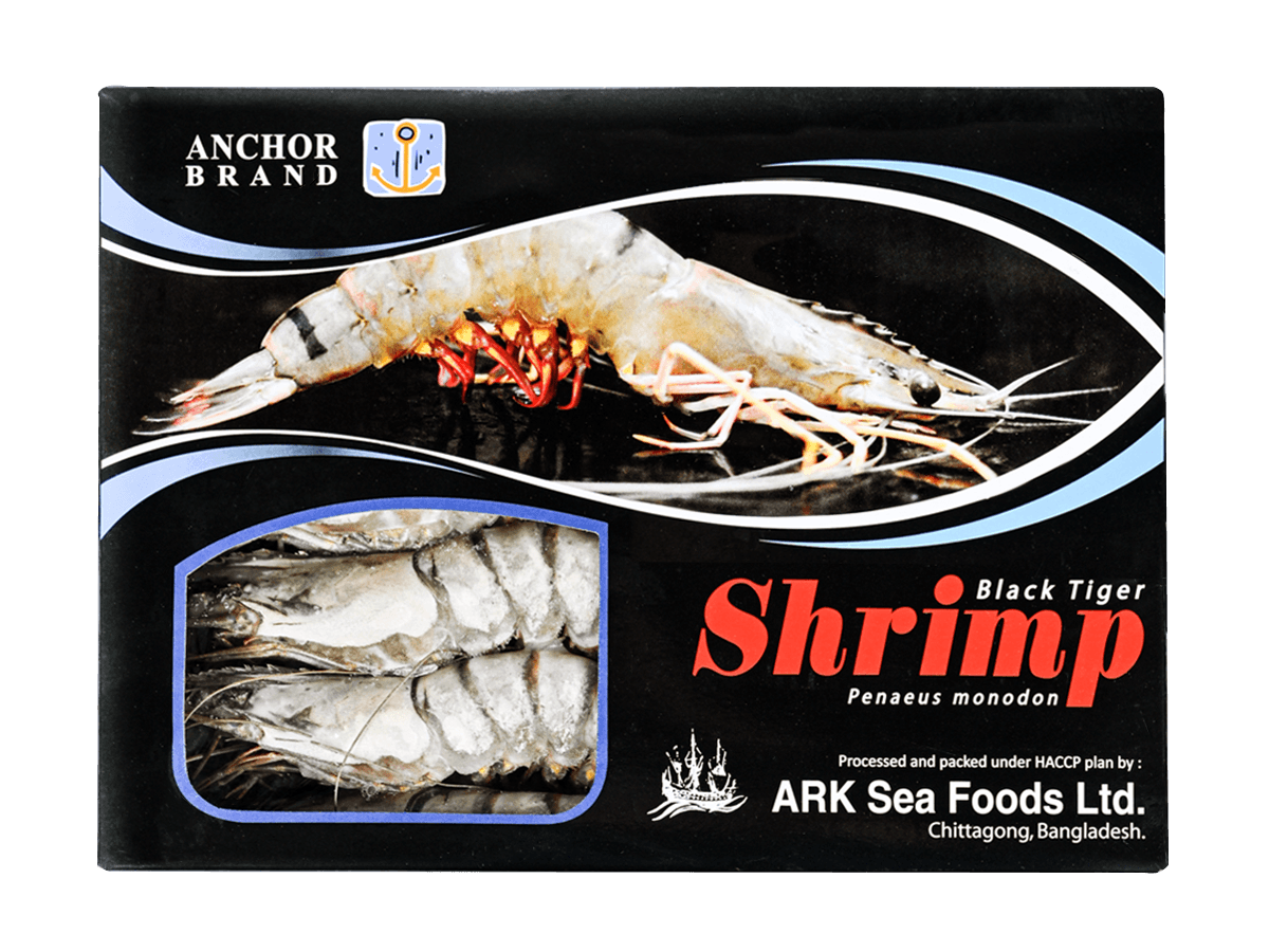 Креветка черная тигровая с/м с/г 16/20 semi-IQF, Бангладеш
