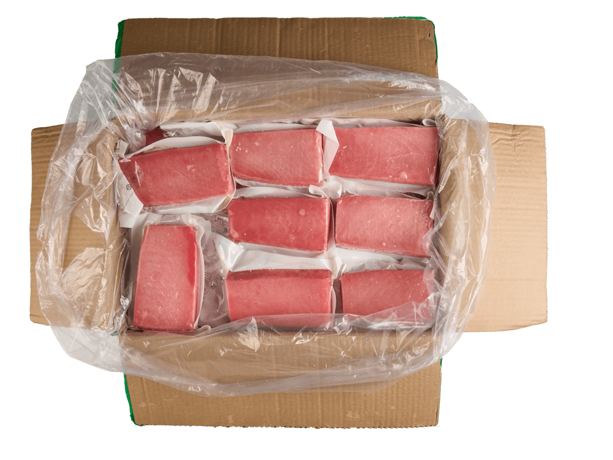 Тунец филе Yellowfin с/м филе AA 300-500г, Китай