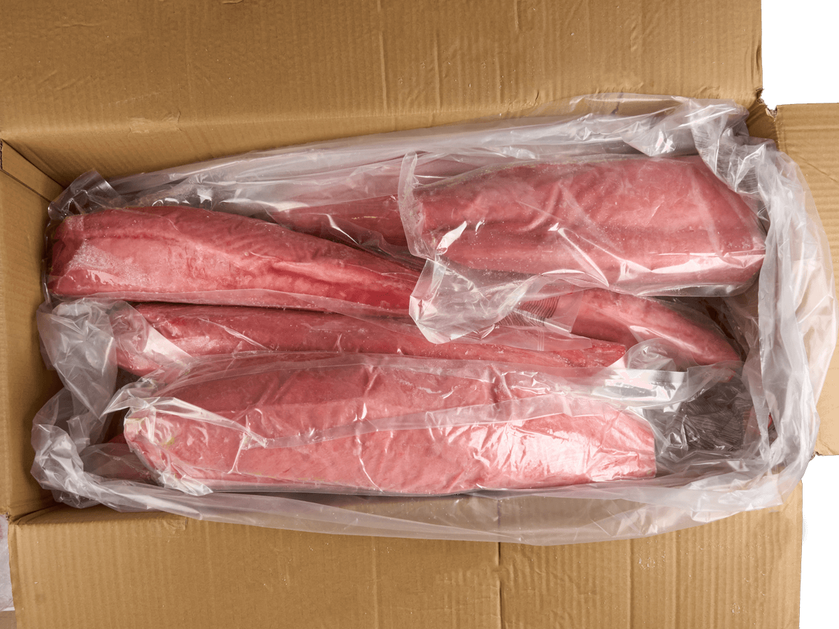 Тунец филе Yellowfin с/м лойн AA 2+кг, Китай