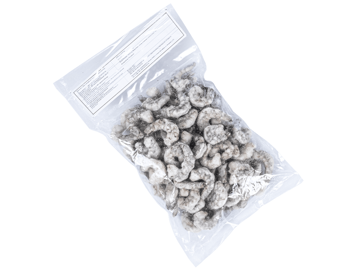 Креветка ваннамей с/м очищ. без вены 31/40, IQF 1кг, Индия