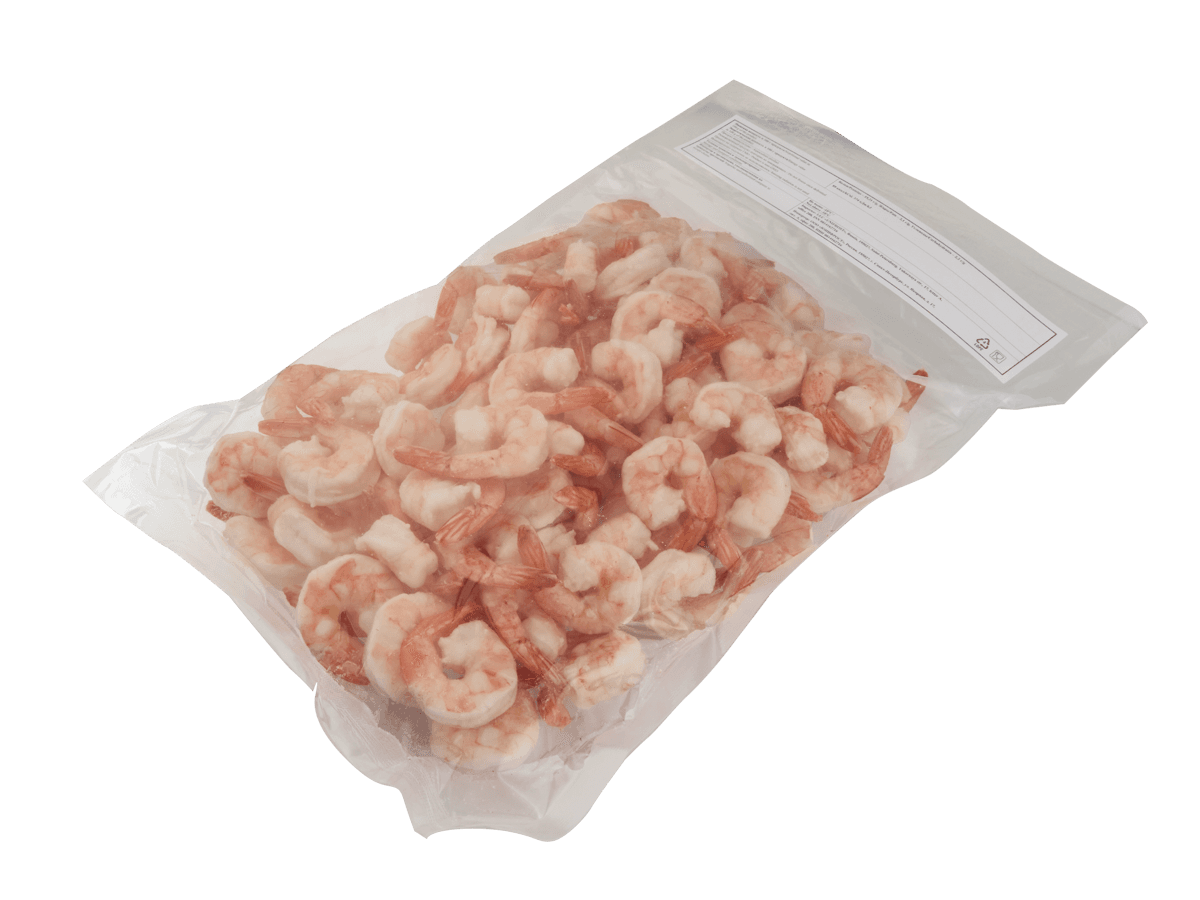 Креветка ваннамей в/м очищ. с хв. 41/50 IQF 1кг, Индия