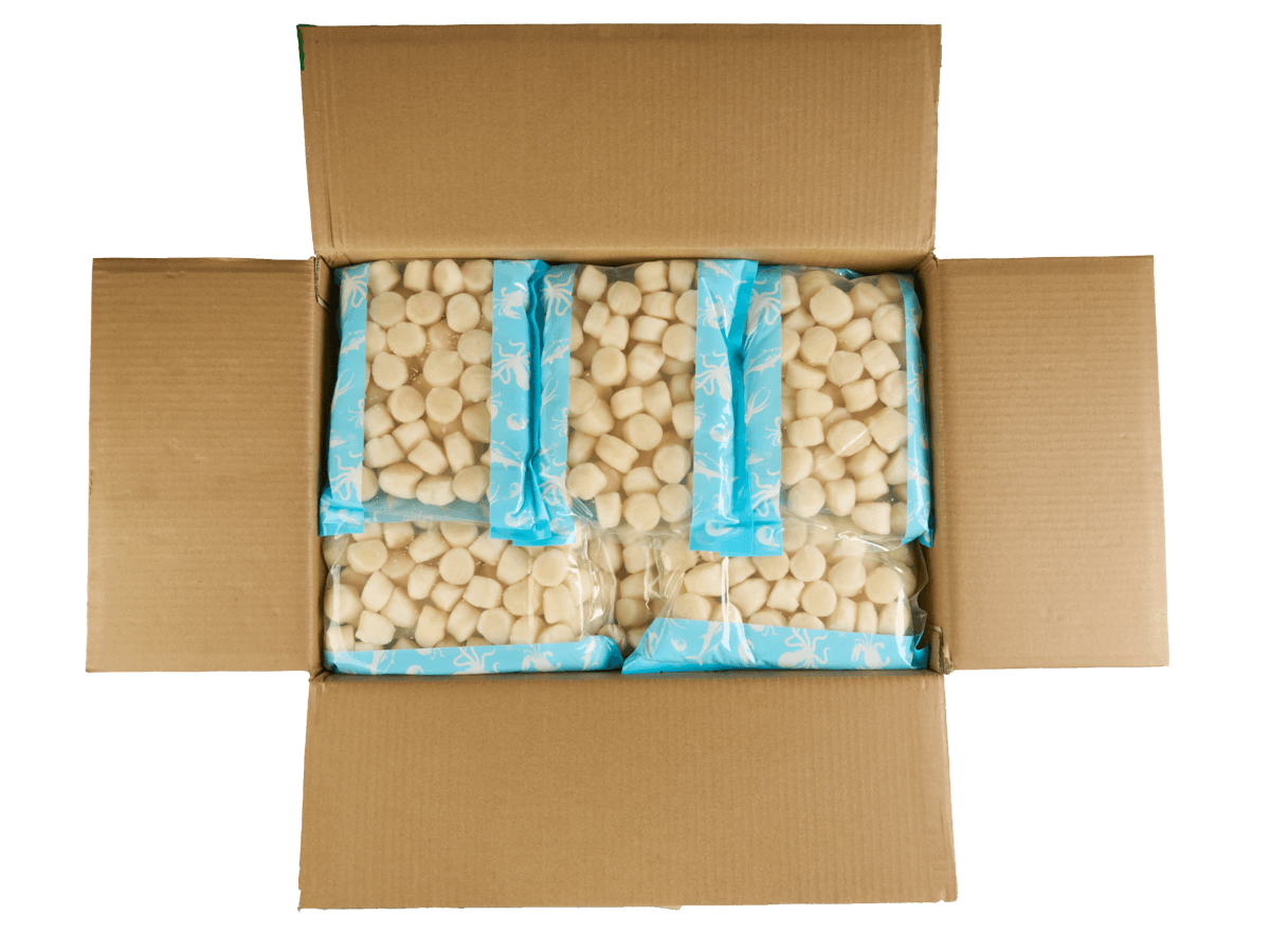 Морской гребешок с/м 40/60 IQF 8%