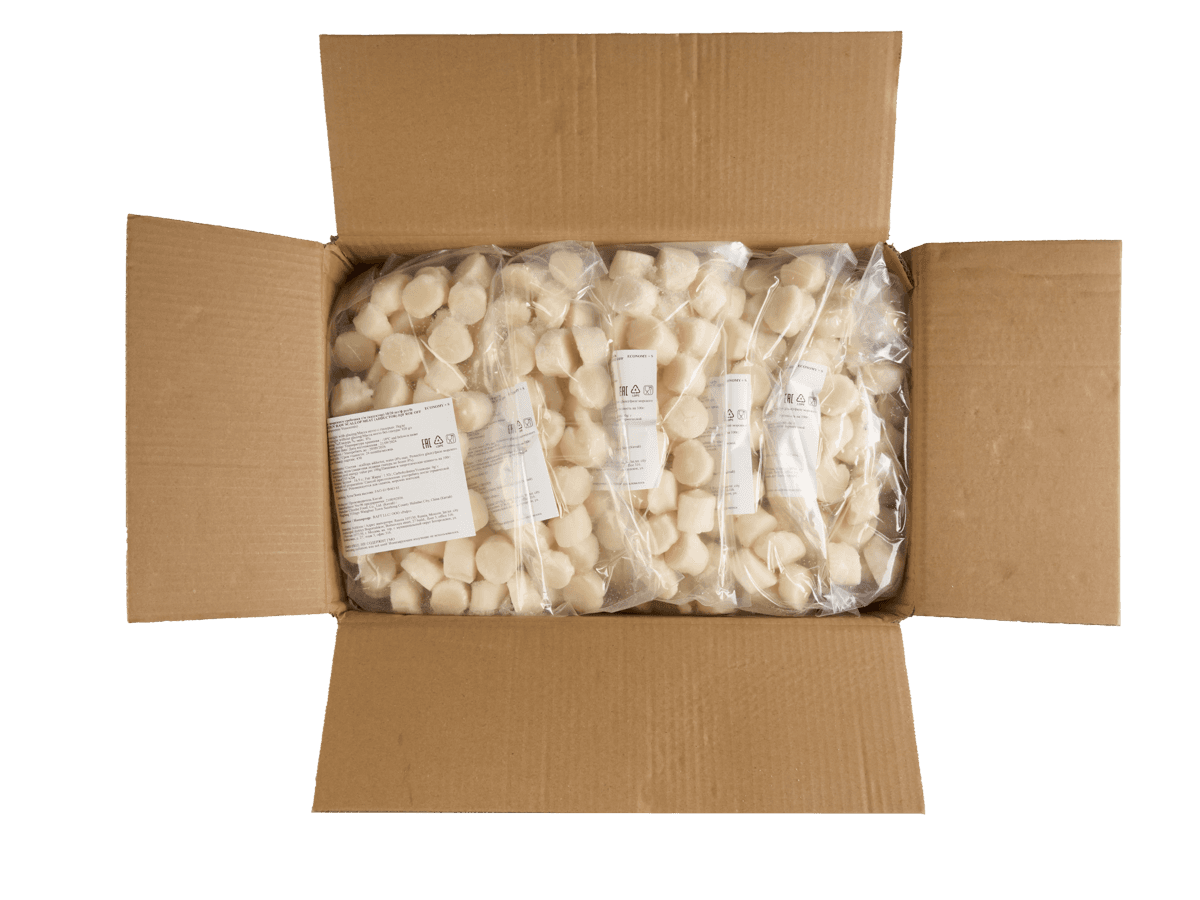 Морской гребешок с/м 10/20 ECONOMY+ S IQF 8%