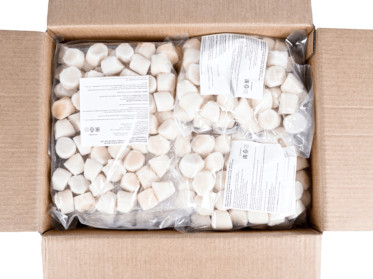 Морской гребешок с/м 10/20 ECONOMY+ IQF 8%