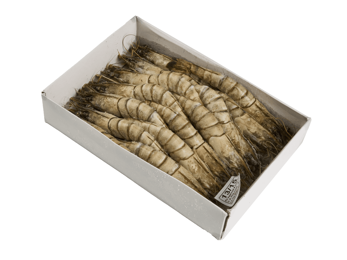 Креветка черная тигровая с/м с/г 13/15 semi-IQF, Бангладеш