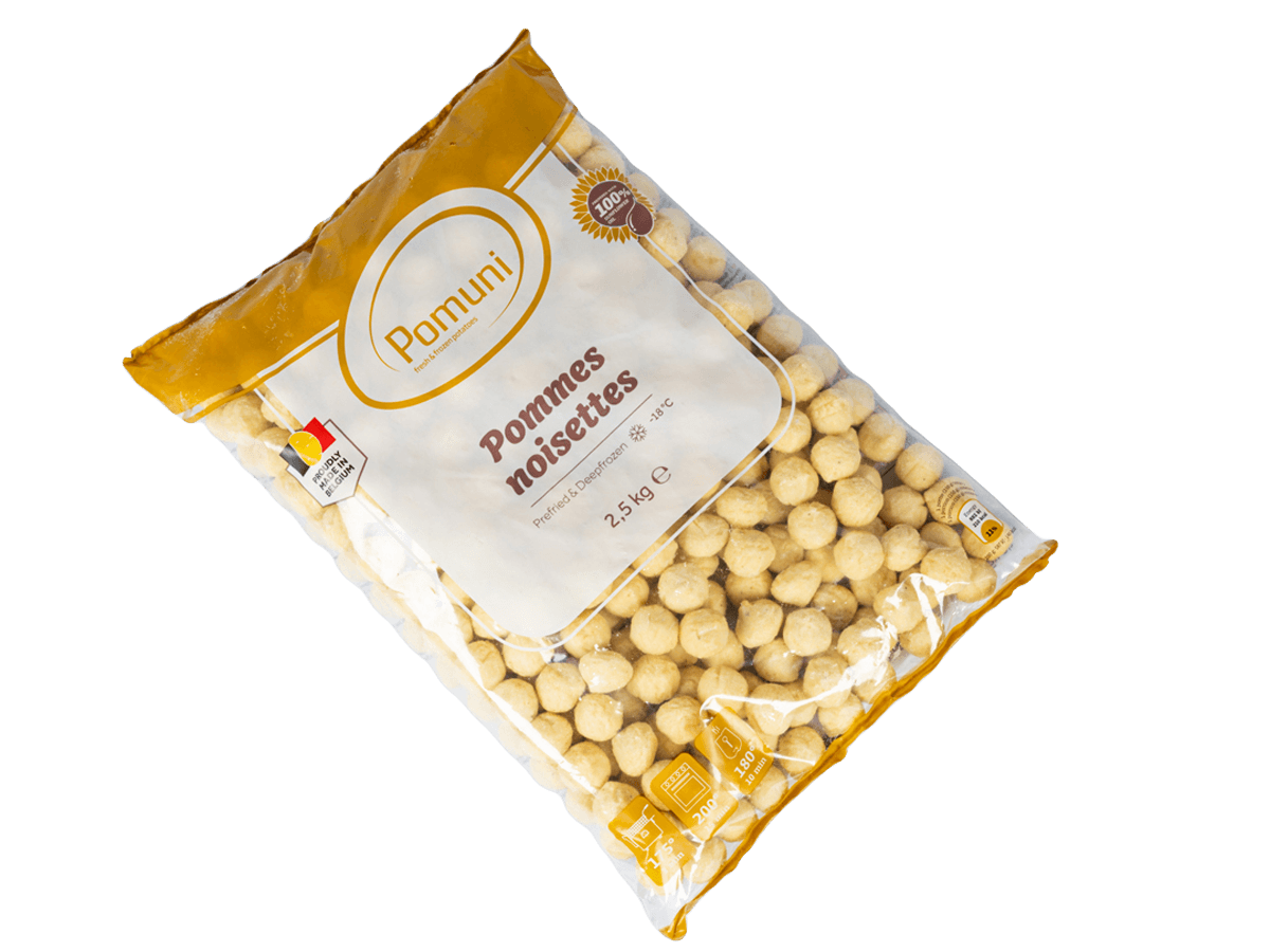 Картофельные шарики в панировке,Бельгия