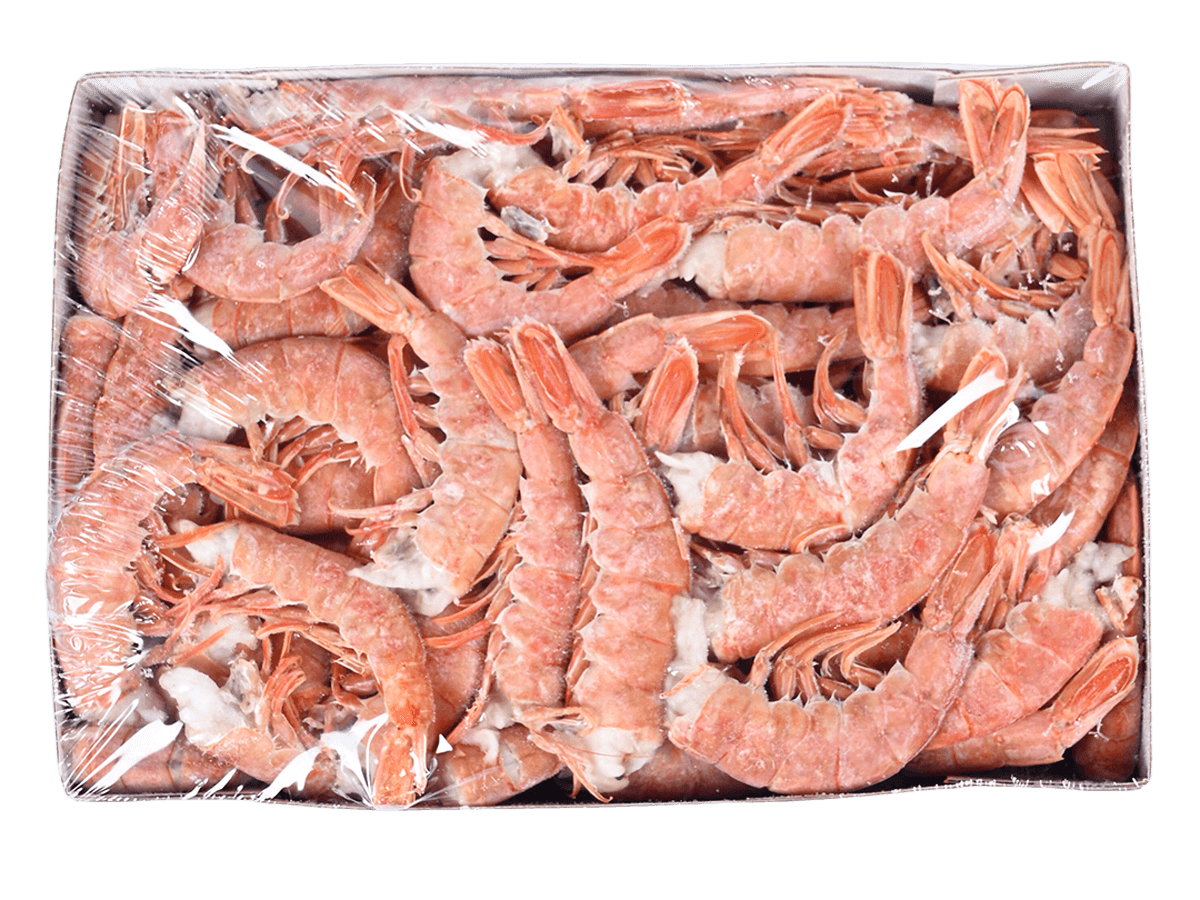 Креветка красная аргентинская с/м б/г в панц. С1 (30/55), 2кг,  Аргентина