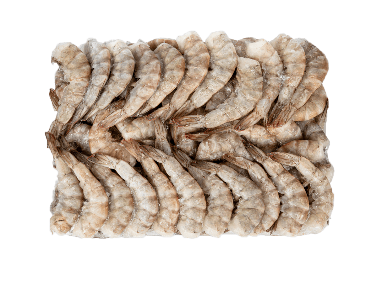 Креветка ваннамей с/м б/г в панц. 21/25, бл. 1,8кг, 2 кат., Индия