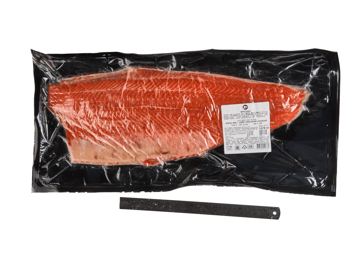 Форель сл/с филе Trim C 1,5+кг