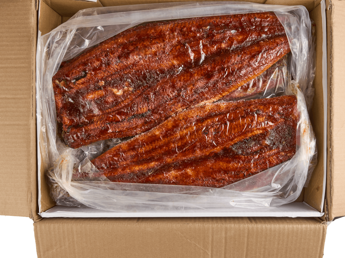 Угорь жареный филе 730+г в тех соусе, Китай