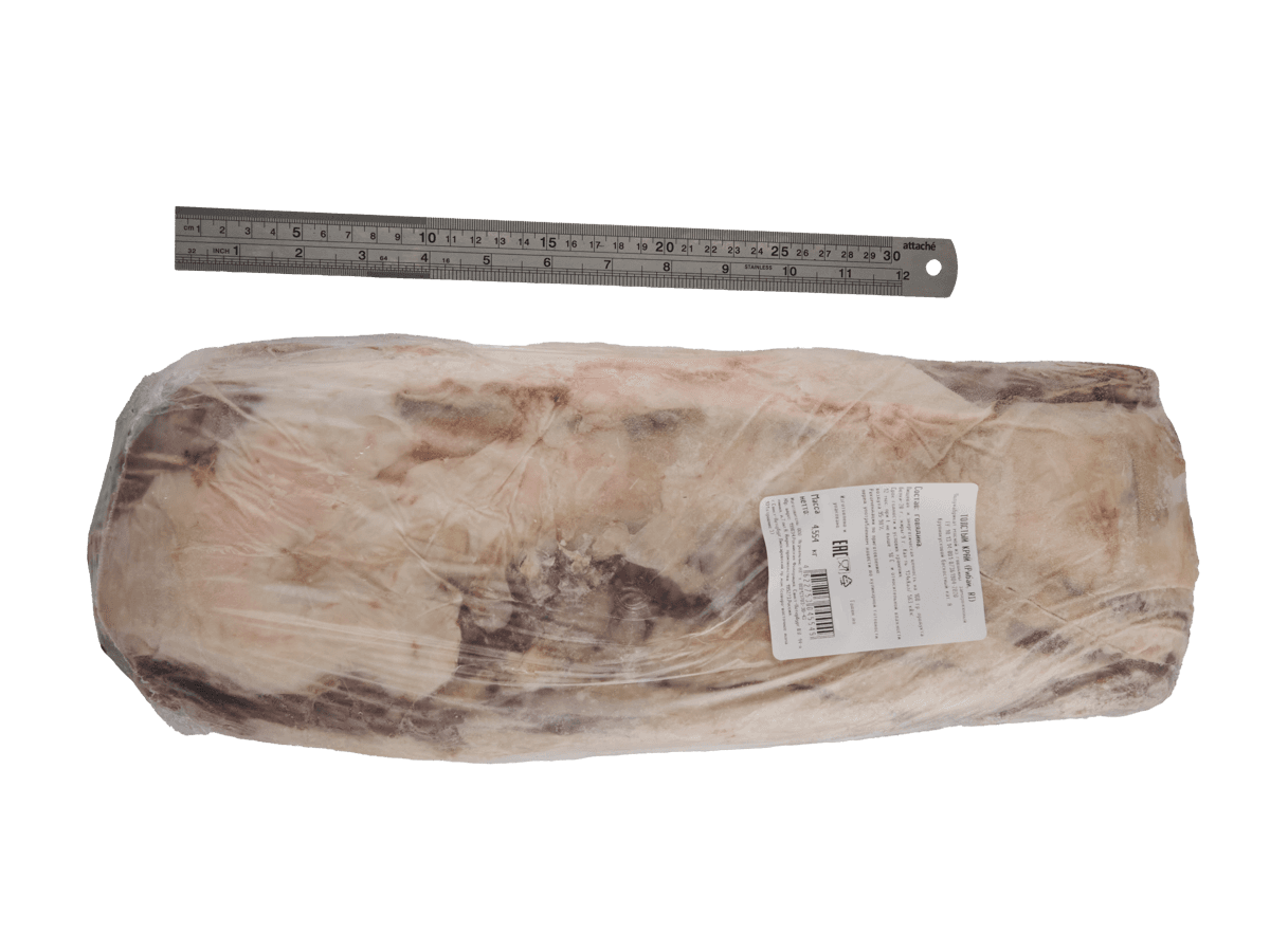 Говядина с/м толстый край премиум зачищенный зерновой откорм, Россия