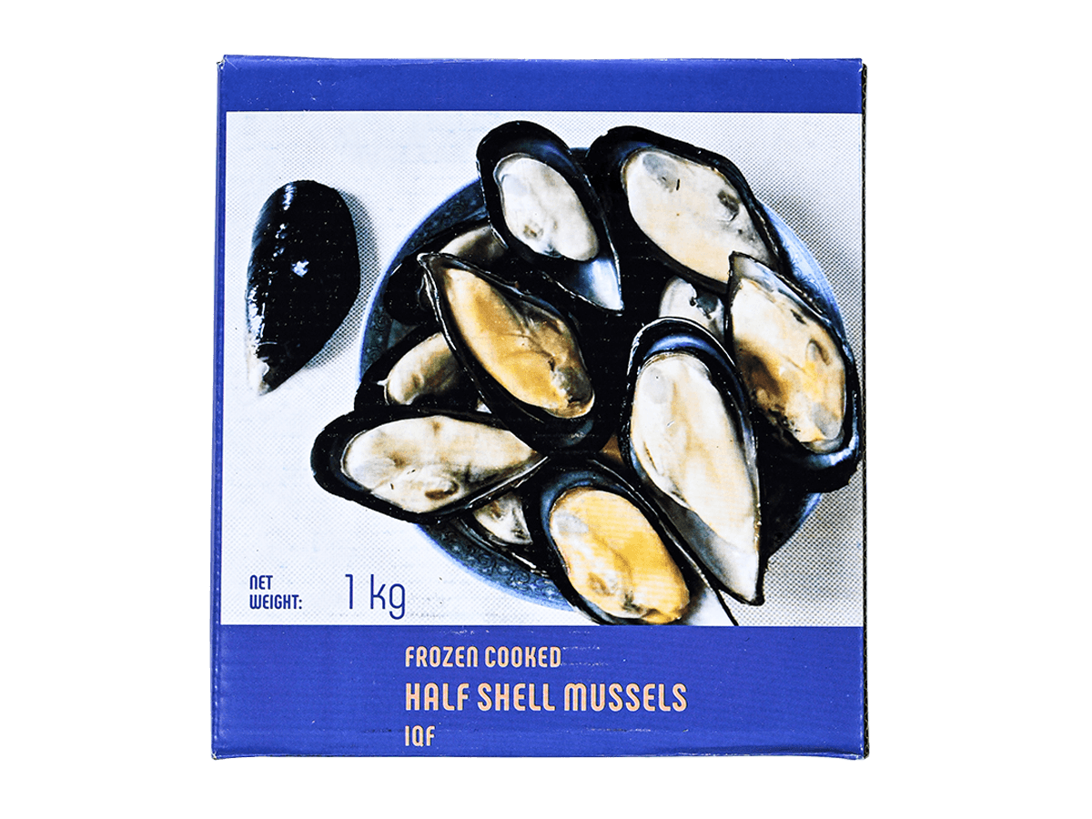 Мидии голубые 30/40