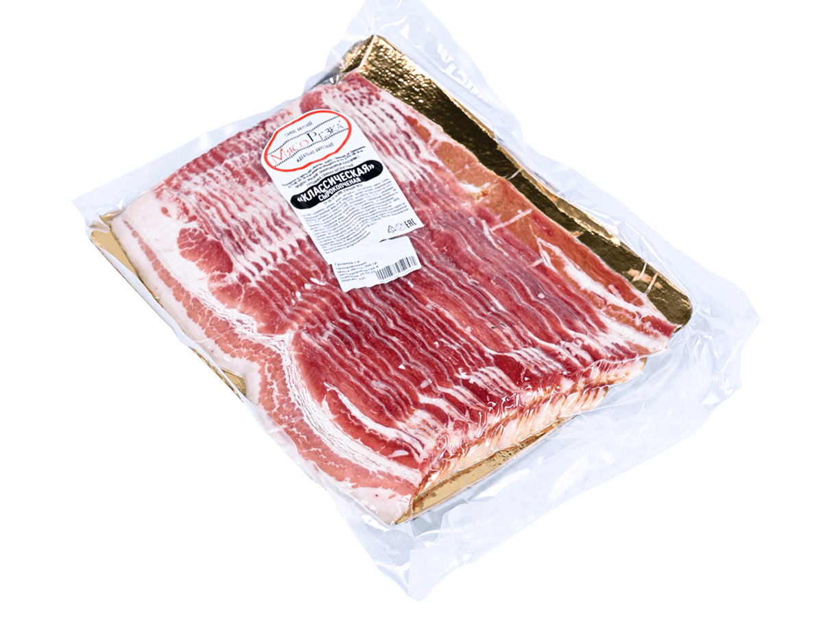 Бекон с/м с/к 0,5кг, Россия