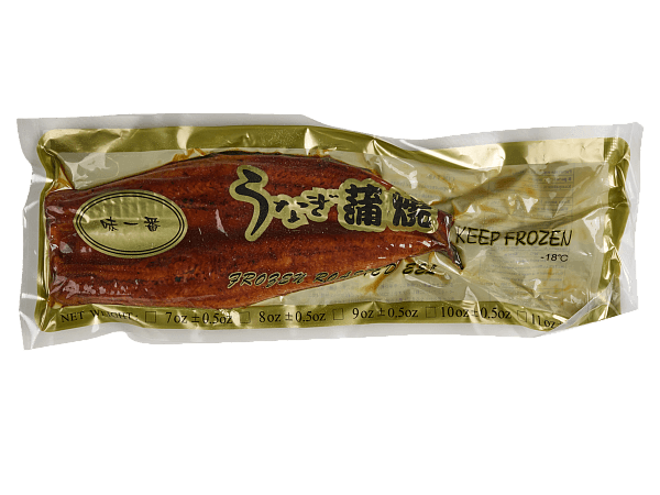 Угорь жареный филе 450-570г 15% соуса, Китай